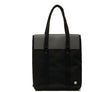 Sac à dos cabas transformable au style unisexe urbain, graphique épuré, Anthracite, version cabas devant